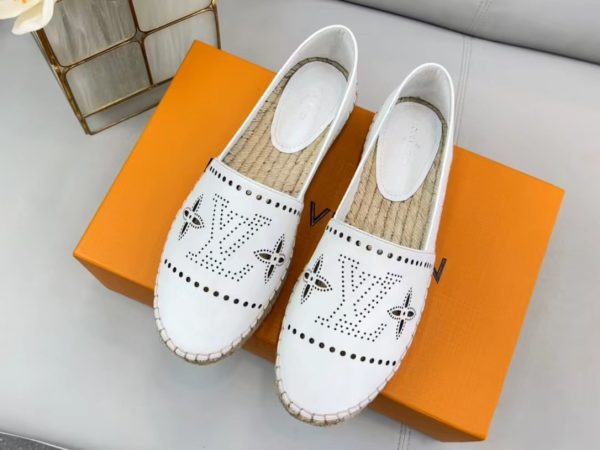 LV Starboard flat espadrille