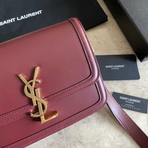 SOLFERINO SMALL SATCHEL IN LACQUERED AYERS