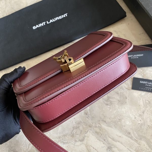 SOLFERINO SMALL SATCHEL IN LACQUERED AYERS