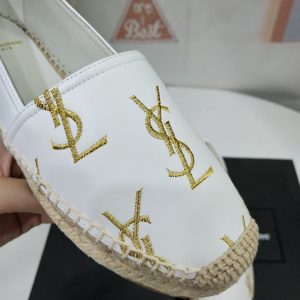 MONOGRAM ESPADRILLES IN METALIZED LAMBSKIN – AAApurse