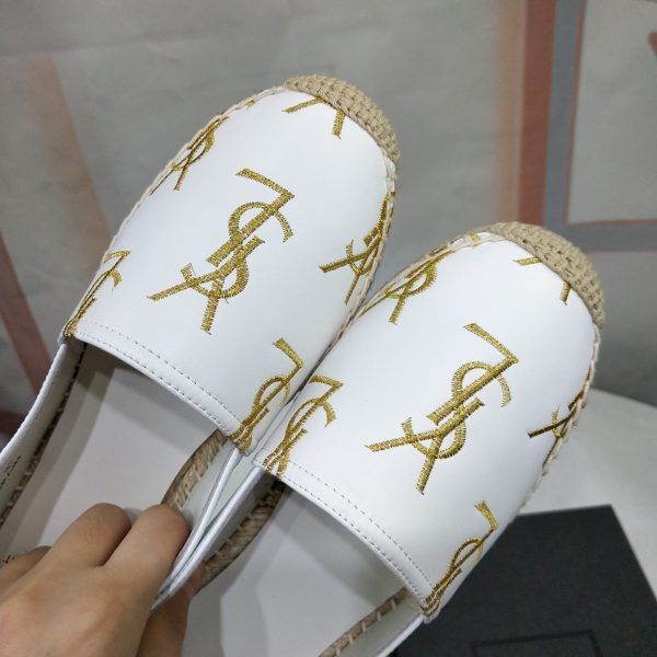 MONOGRAM ESPADRILLES IN METALIZED LAMBSKIN – AAApurse