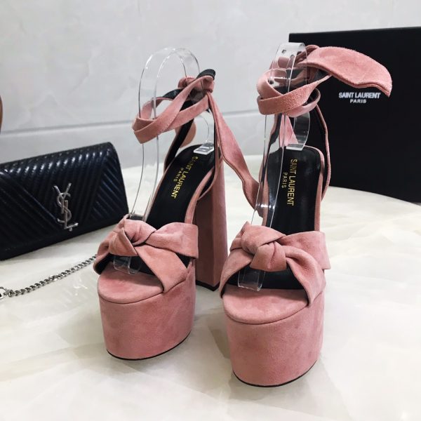 SL BIANCA SANDALS IN SMOOTH LEATHERY