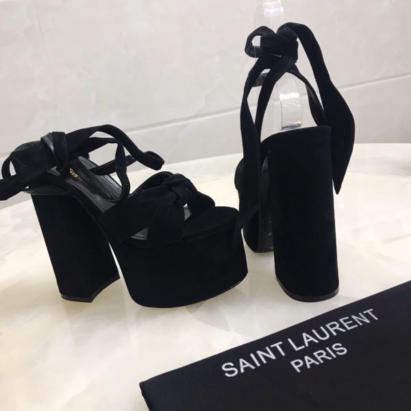 SL BIANCA SANDALS IN SMOOTH LEATHERY