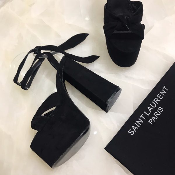 SL BIANCA SANDALS IN SMOOTH LEATHERY