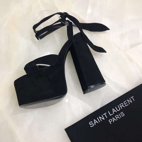 SL BIANCA SANDALS IN SMOOTH LEATHERY