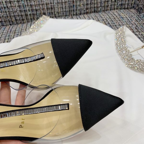 Christian Louboutin Crystal Diamond High Heels