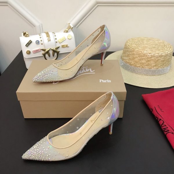 Christian Louboutin Folies Strass High Heels