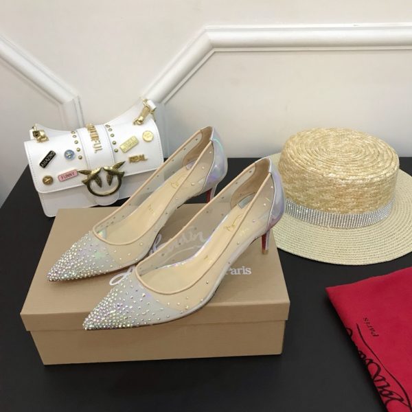 Christian Louboutin Folies Strass High Heels