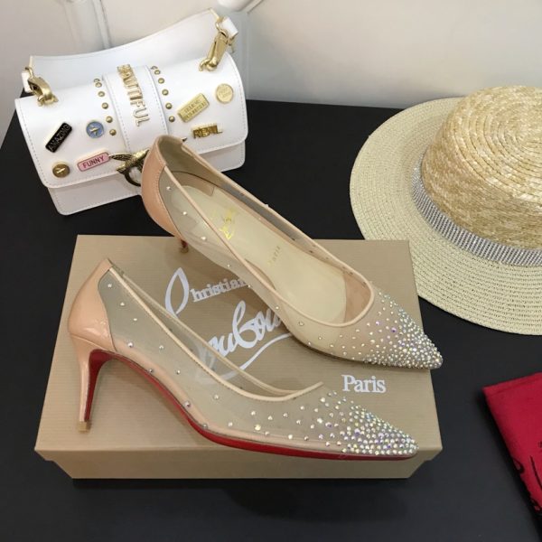 Christian Louboutin Folies Strass High Heels