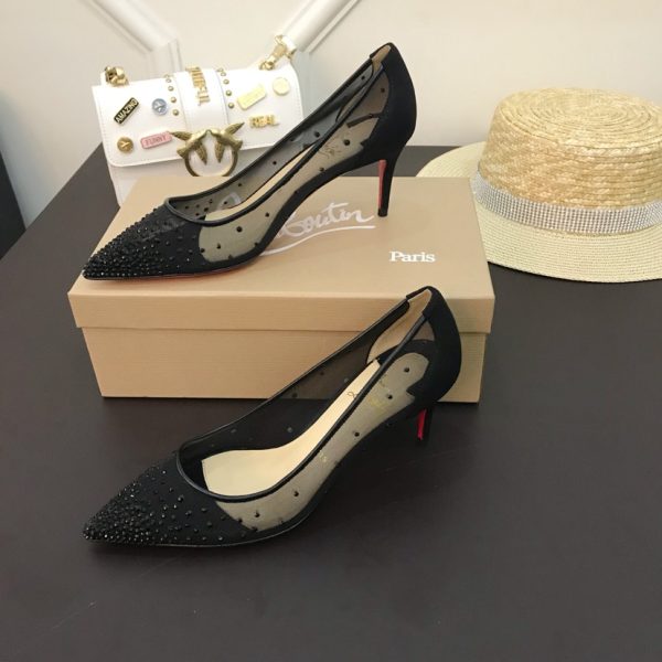 Christian Louboutin Folies Strass High Heels