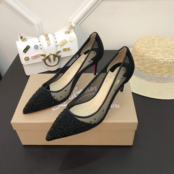 Christian Louboutin Folies Strass High Heels