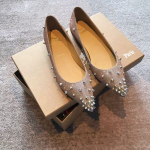 Christian Louboutin Flip Spikes Flats