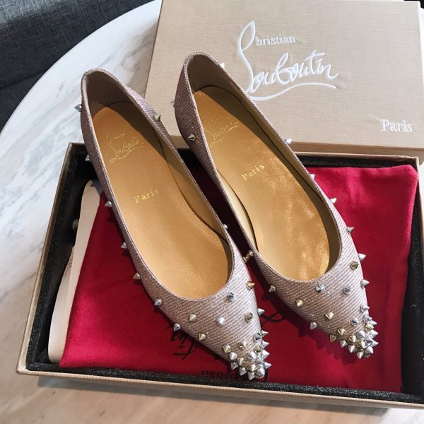 Christian Louboutin Flip Spikes Flats