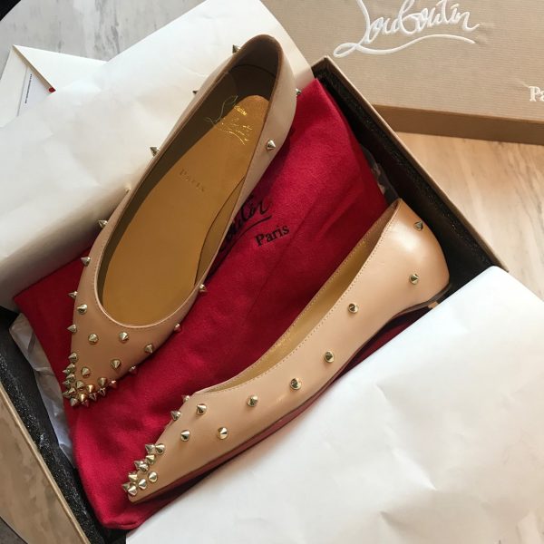 Christian Louboutin Flip Spikes Flats