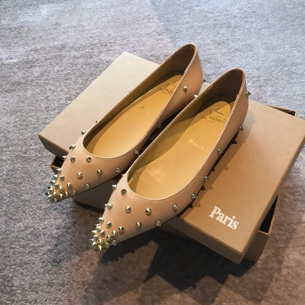 Christian Louboutin Flip Spikes Flats