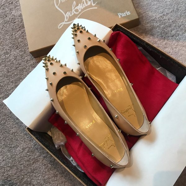 Christian Louboutin Flip Spikes Flats