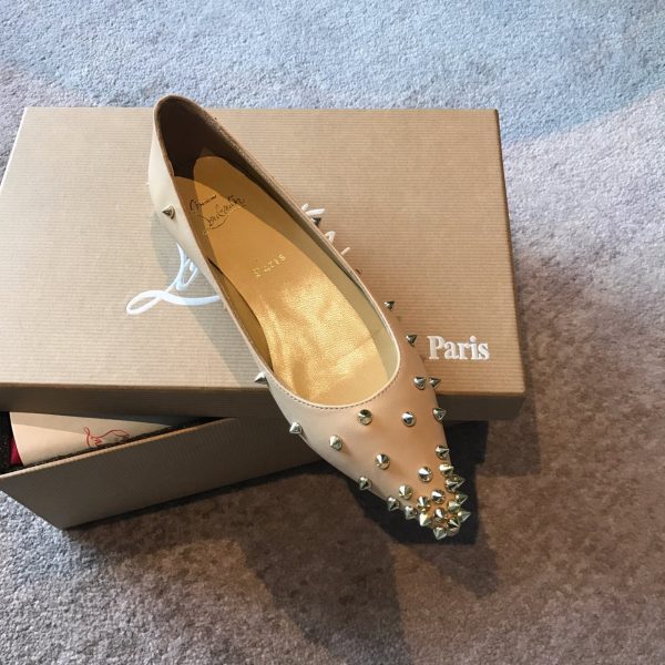 Christian Louboutin Flip Spikes Flats