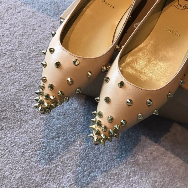 Christian Louboutin Flip Spikes Flats