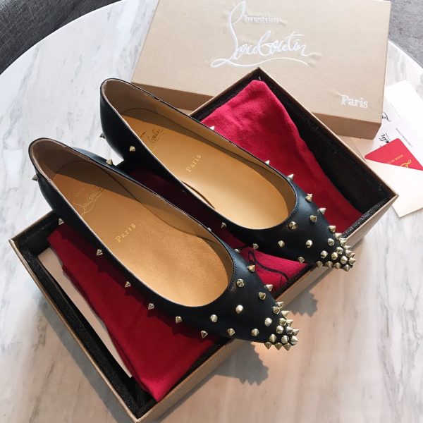 Christian Louboutin Flip Spikes Flats