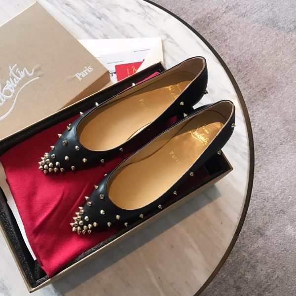 Christian Louboutin Flip Spikes Flats