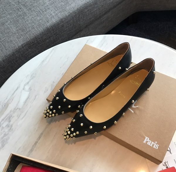 Christian Louboutin Flip Spikes Flats