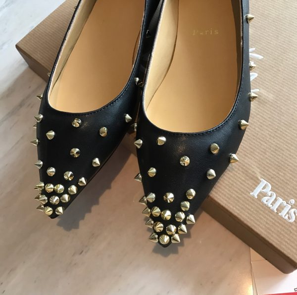 Christian Louboutin Flip Spikes Flats