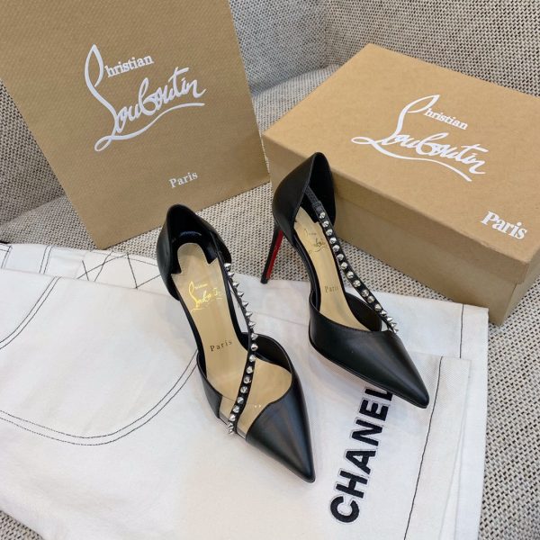 Christian Louboutin Flip Spikes High Heels