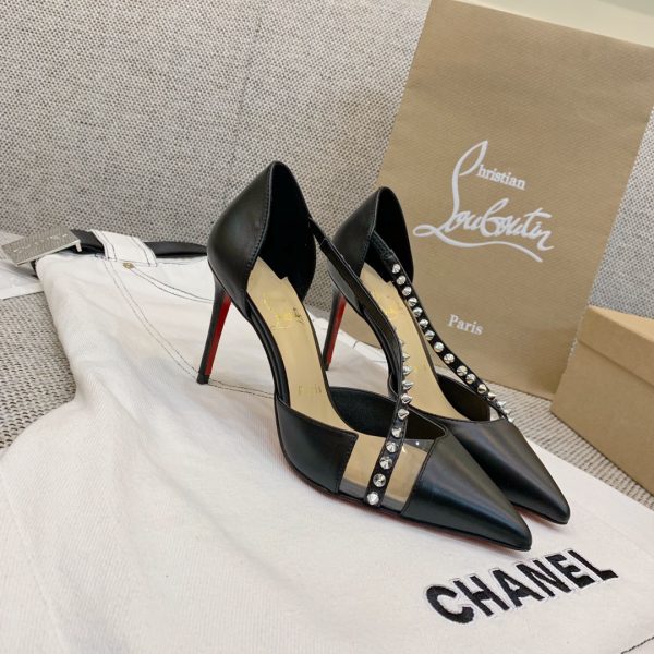 Christian Louboutin Flip Spikes High Heels