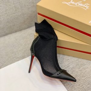 Christian Louboutin Flip Spikes Ankle Boots