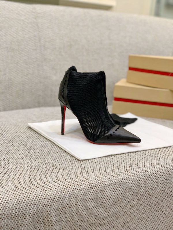 Christian Louboutin Flip Spikes Tall Boots