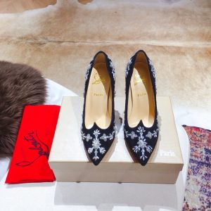 Christian Louboutin Embroidery Flats