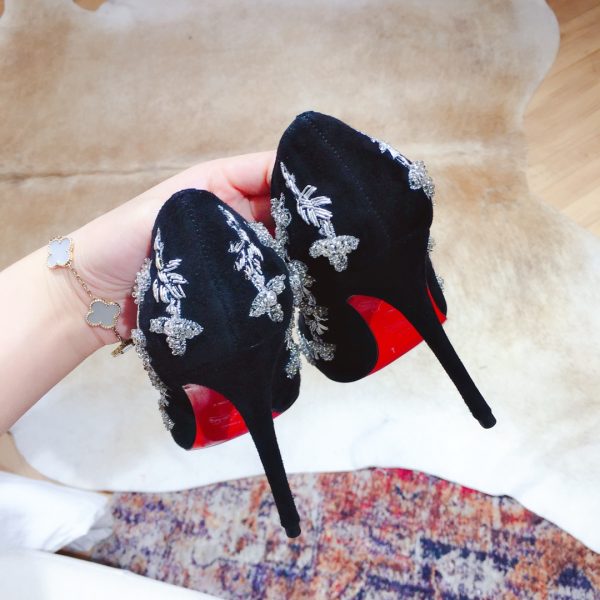 Christian Louboutin Embroidery Flats