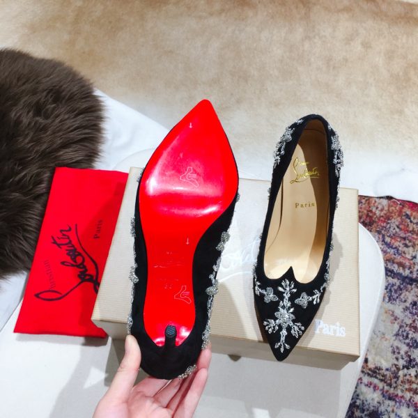 Christian Louboutin Embroidery Flats