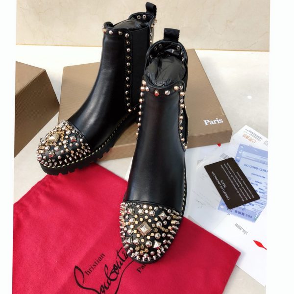 Christian Louboutin Wedges Ankle Boots