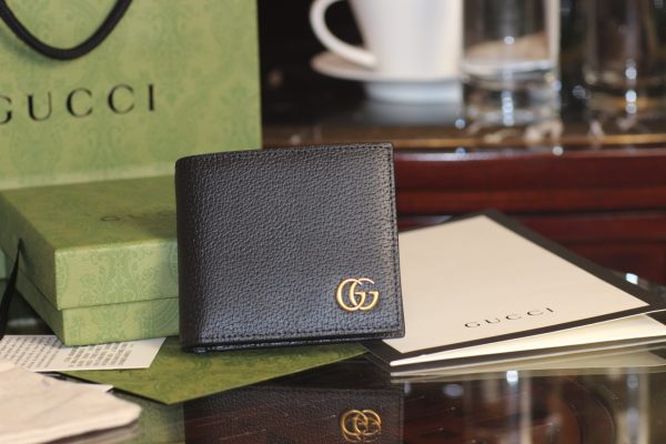 GG Marmont leather bi-fold wallet