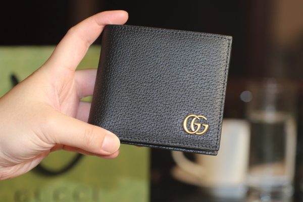 GG Marmont leather bi-fold wallet