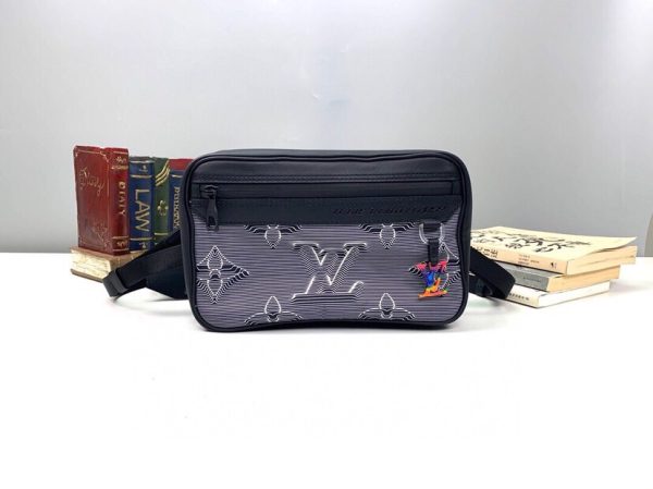 LV Expandable Messenger Bag