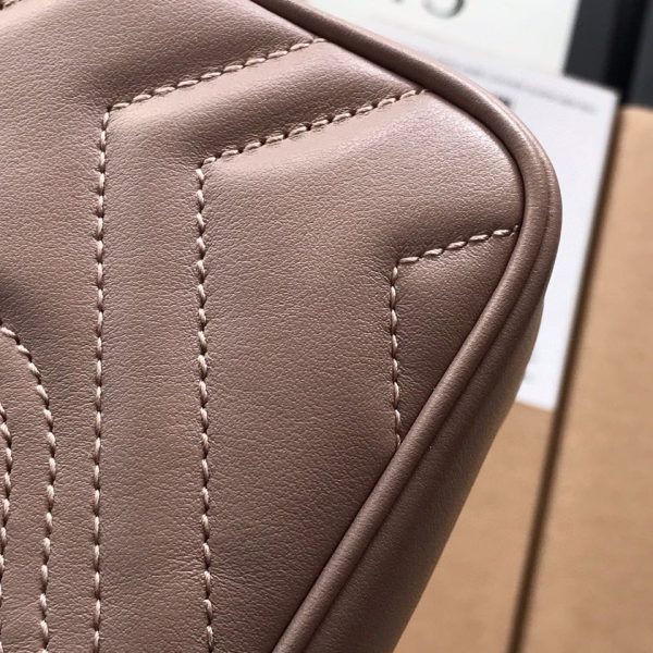 GG Marmont matelassé leather super mini bag