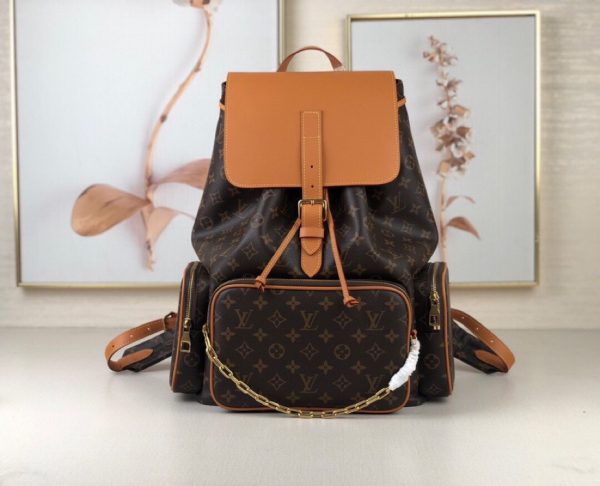 LV trio backpack monogram