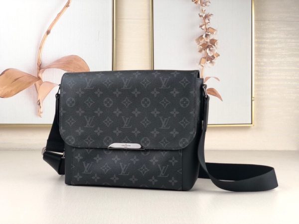 LV Monogram Eclipse Messenger PM