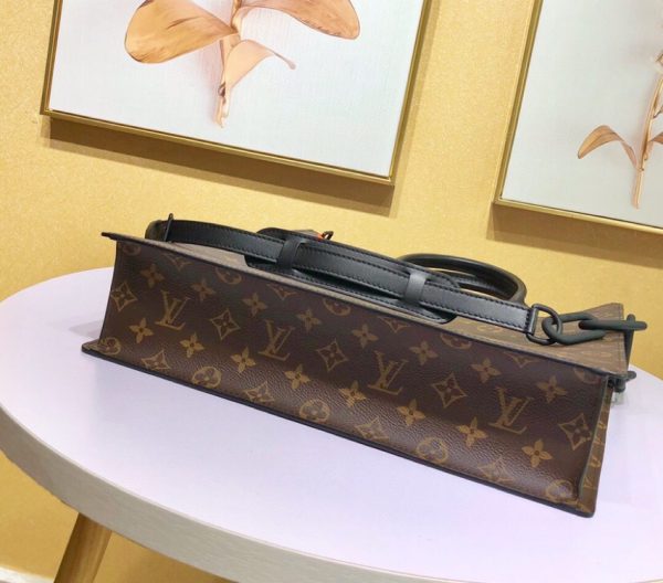 LV Sac Plat Monogram Solar Ray Canvas