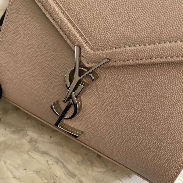 CASSANDRA MONOGRAM CLASP BAG IN MATTE PYTHON