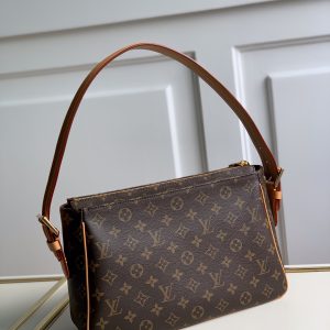 LV Vintage Monogram Canvas Large Shoulder Bag