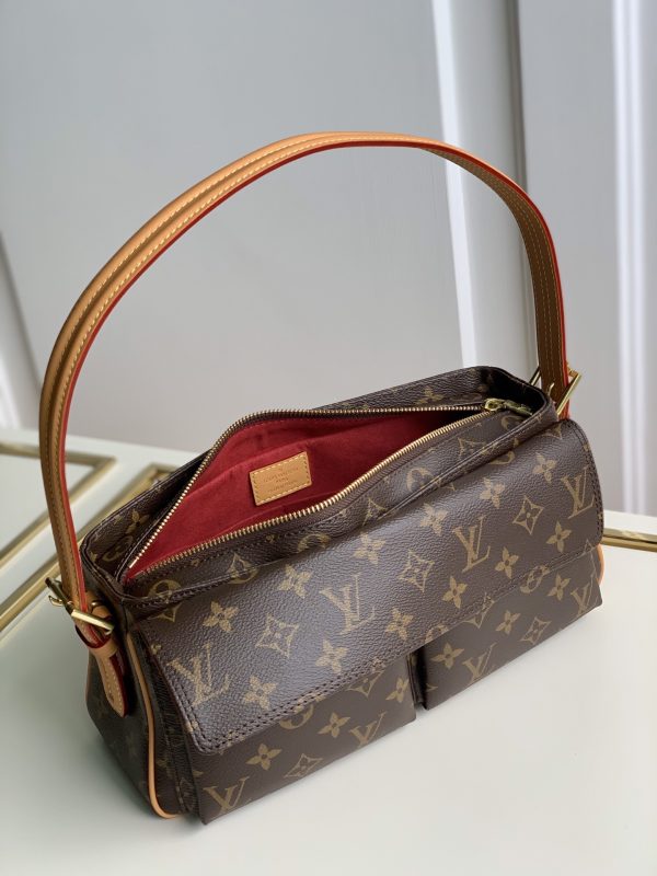 LV Vintage Monogram Canvas Small Shoulder Bag