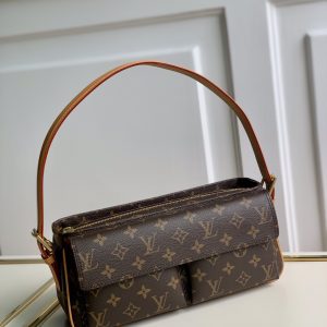 LV Vintage Monogram Canvas Small Shoulder Bag