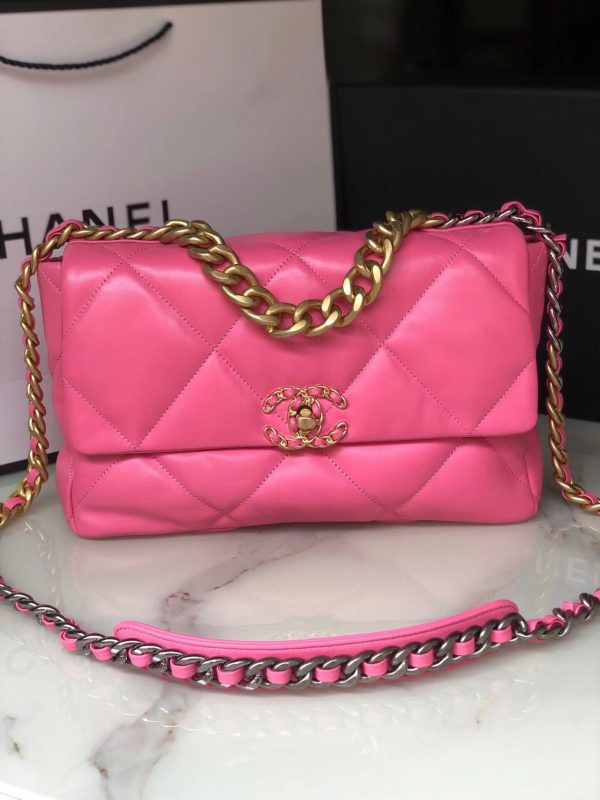 Pink CN Flap bag