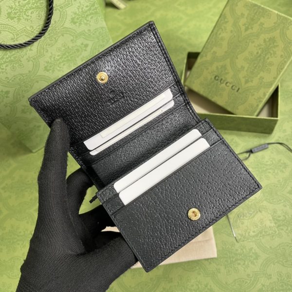 Leather card case wallet