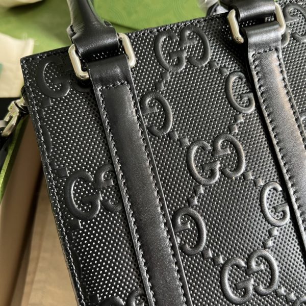 GG embossed mini tote bag