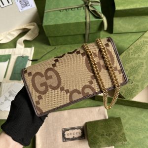 GG Horsebit 1955 wallet with chain