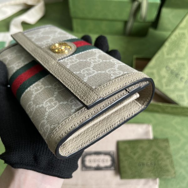 Ophidia GG continental wallet